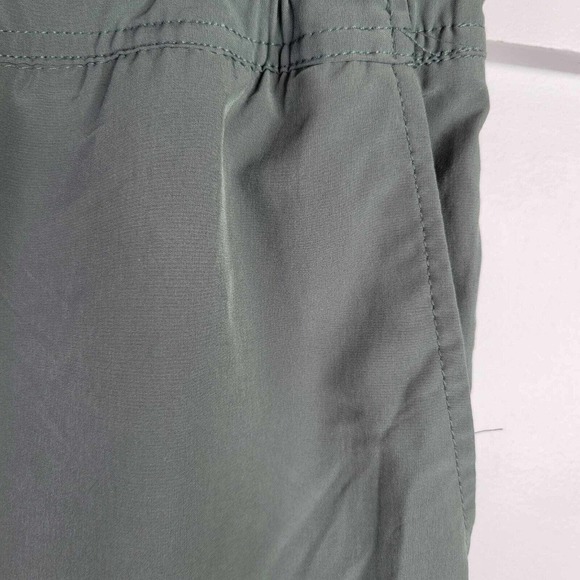 Eddie Bauer Jogger Pants Womens Size L Green Pocket Drawstring Ankle Length - Picture 4 of 9